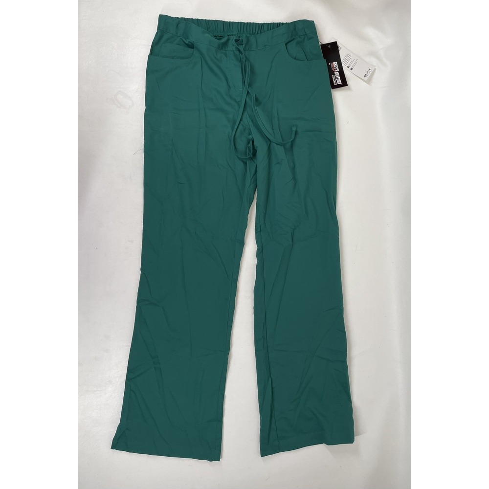 Greys Anatomy Barco Scrubs 5PKT Drawstring Pants Womens Size MT Hunter Green NWT